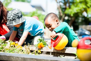 Children at a multi-ethnic ECE centre. 