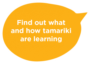 Find out what and how tamariki are learning