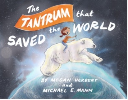 Book cover of The tantrum that saved the world