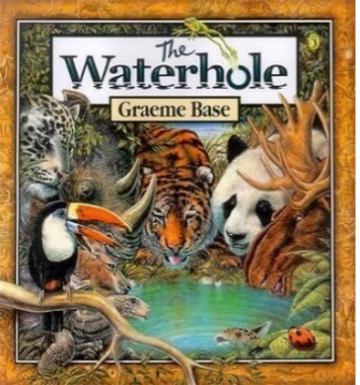 Book cover of The waterhole